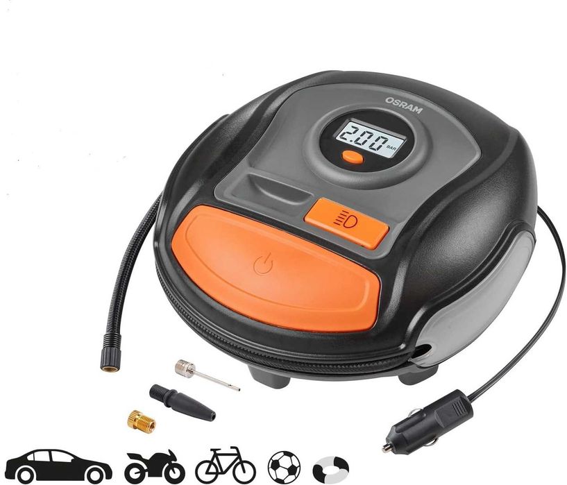 Дигитален компресор за гуми OSRAM TYREINFLATE 400-12V