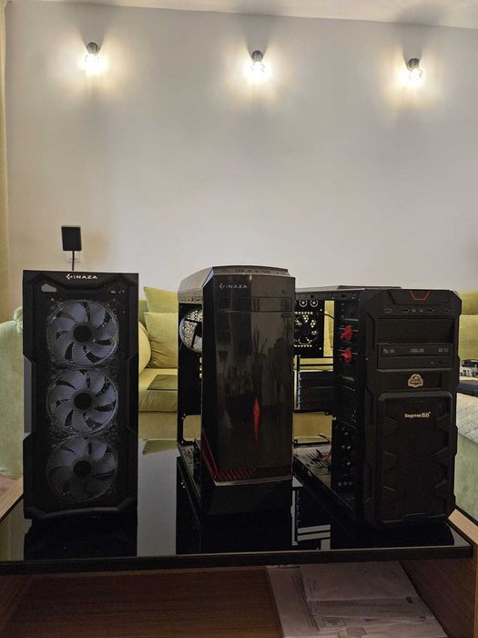 Carcasa Gaming 6 ventilatoare Negru