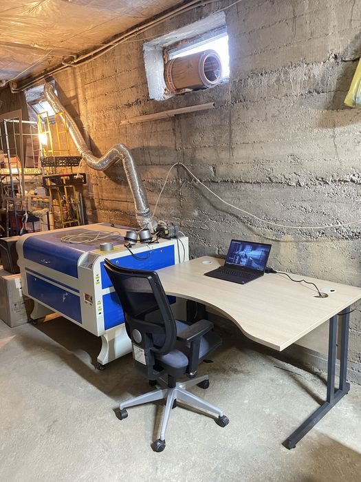 Станок Лазерный чпу и чиллером