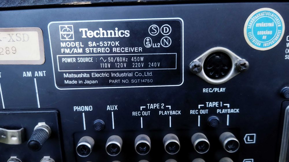 Amplituner Technics SA-5370K