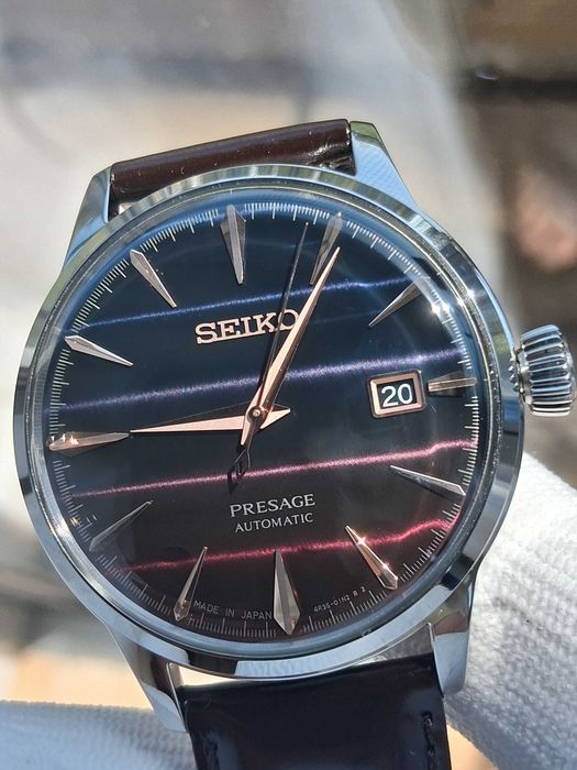 Seiko Presage Cocktail Time SRPK75J1 Star Bar"Purple sunset "