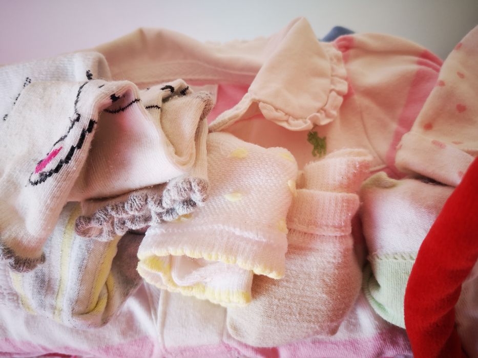 Lot de hainute (100 de piese) 0-1 Ani pentru bebelusa.