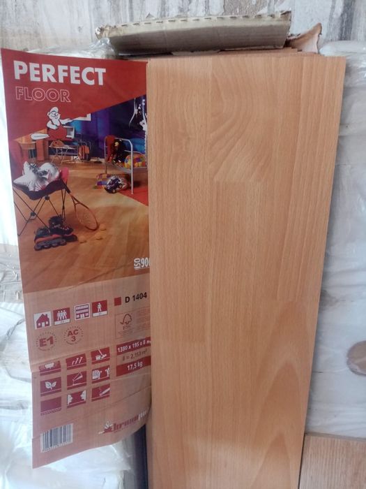 Продам ламинат, 18,5 кв, м