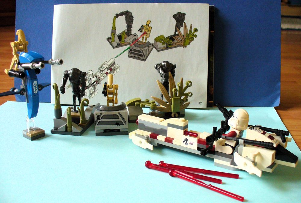 LEGO® Star Wars модели 75042, 75037 и7914