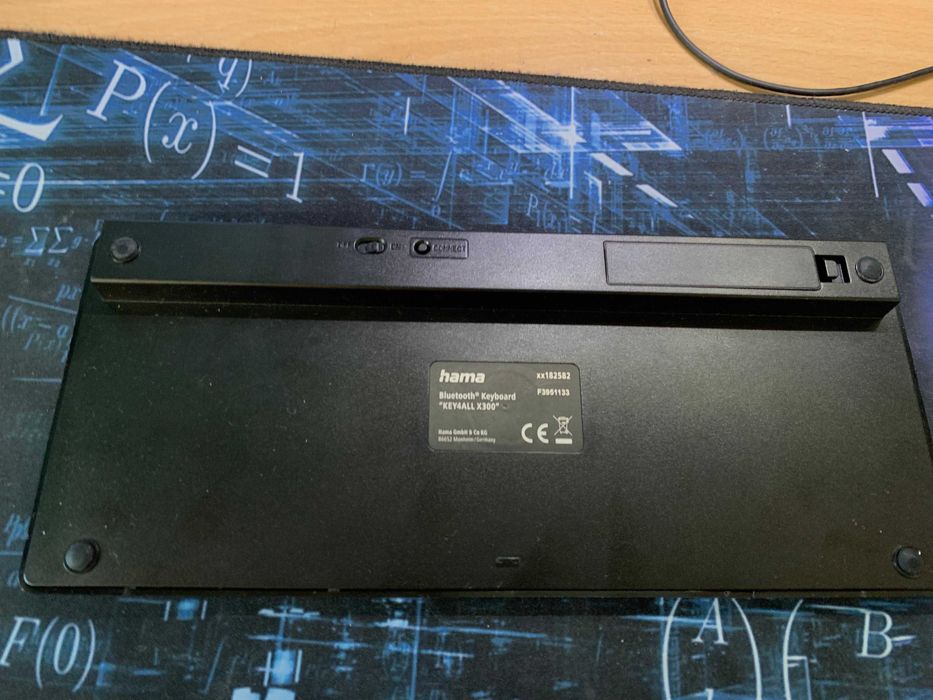 Hama Tastatura Bluetooth, Neagra, compatibil cu Android/iOS/Windows