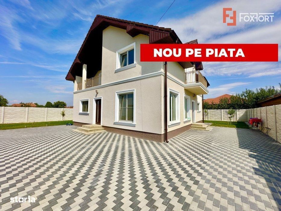 Casa individuala premium cu 5 camere si 190 mp utili – Mosnita zona