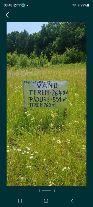 Vând teren Baloteti