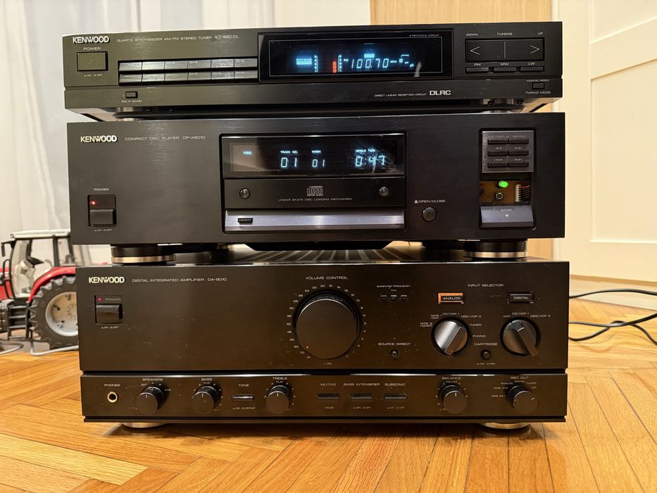 Amplificator Kenwood DA-9010 Monstru cd player Transport DP-X9010