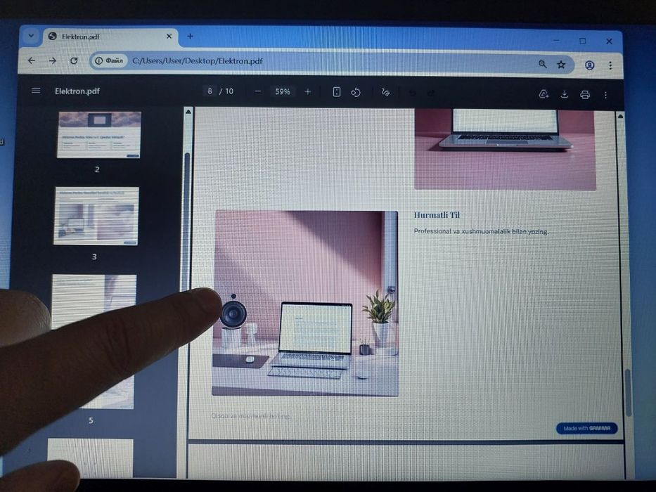 HP Noutbook Sensor