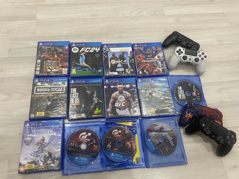 Диски и джостики для пс4