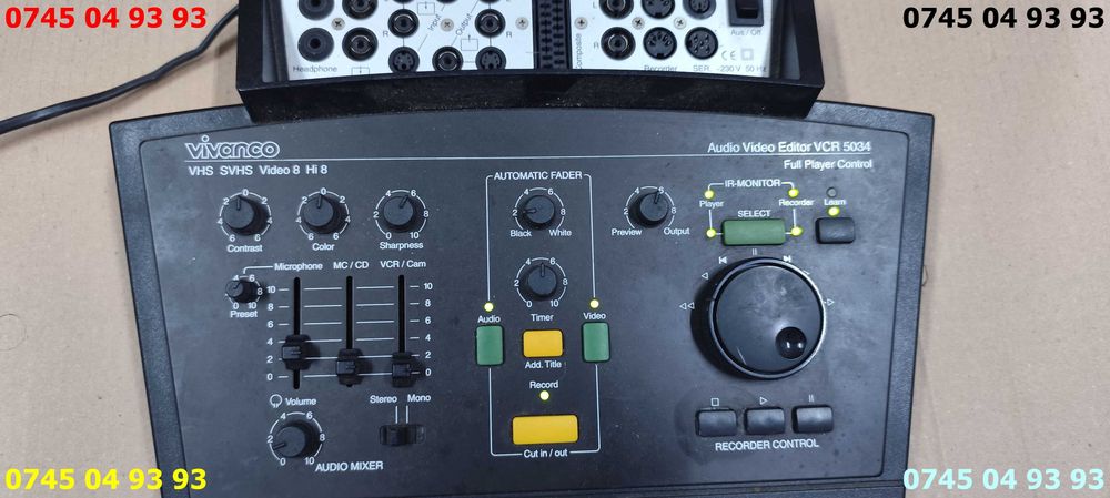 mixer audio video VIVANCO VCR 5034 neprobat se aptind ledurile