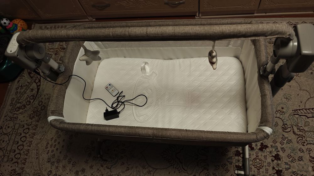 Манеж кровать качалка