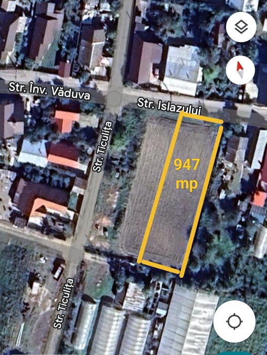 Teren intravilan Mărăcineni sat Căpățânești