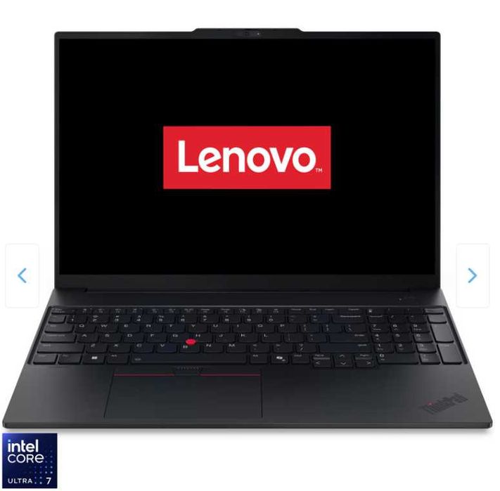 NOU Sigilat Lenovo ThinkPad E16 Gen 3 | Ultra 7 | 32GB | 1TB SSD | WIN 11 PRO