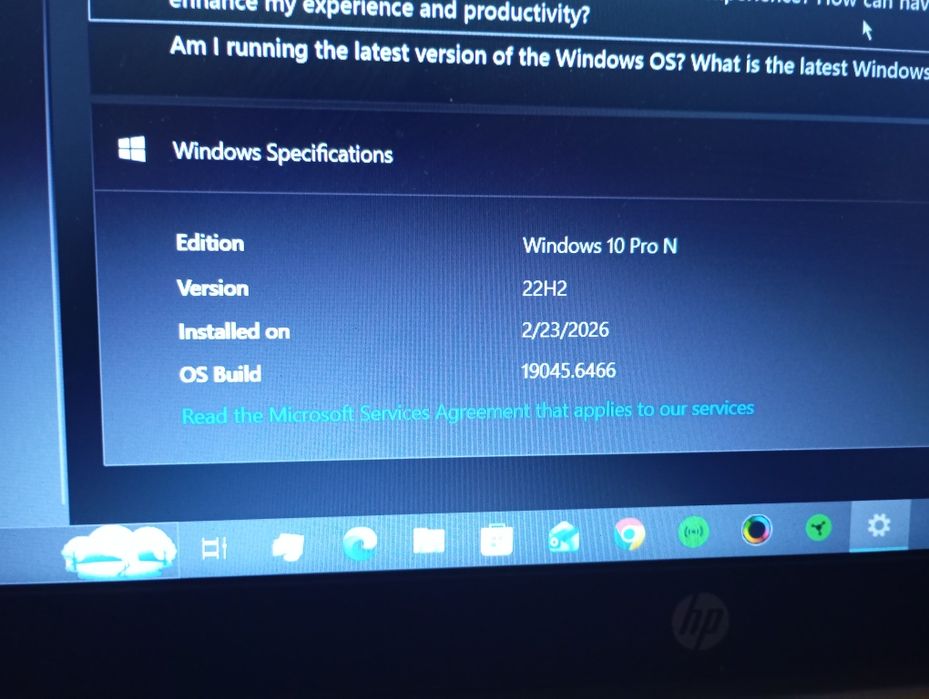 Laptop hp Ryzen 3 7000series