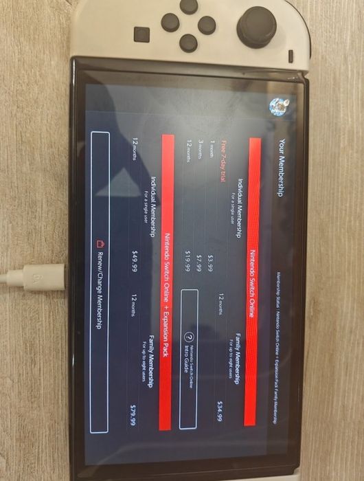 аккаунт Nintendo switch