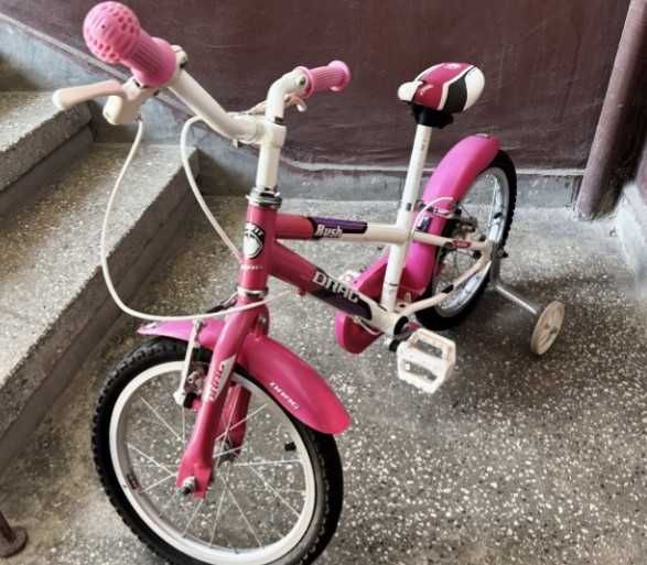 Детско колело DRAG 16 " + колелца