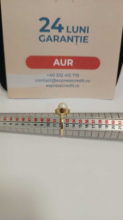 (Ag24) Inel aur 14K 3.40gr B43598.2 Garantie 2 ani!
