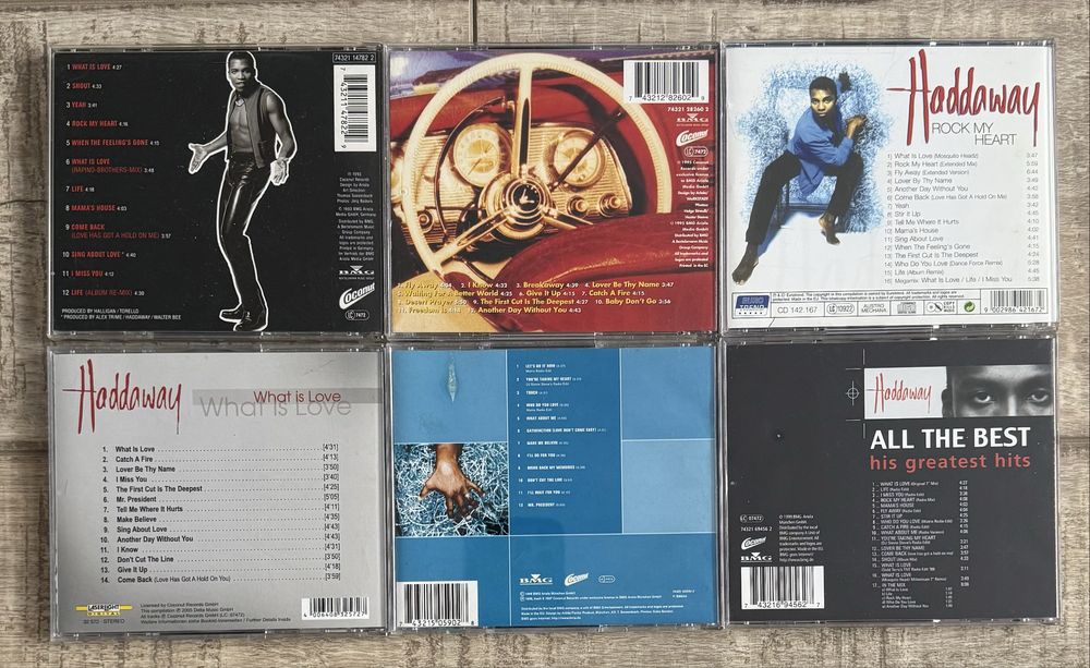 Pachet cd 37 Eurodance/Rap/Rock Simfonic/Electro - Haddaway/Kraftwerk/Enya/Art Of Noise/Luniz/Black Box/ATB/Nightwish/Arash/No Mercy