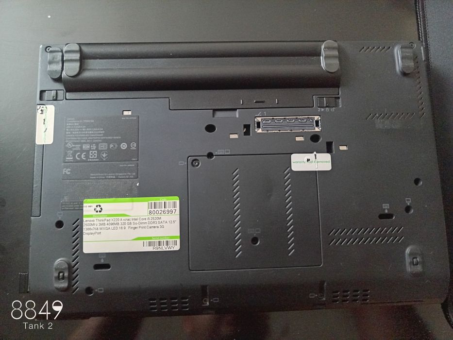 Lenovo thinkpad x220