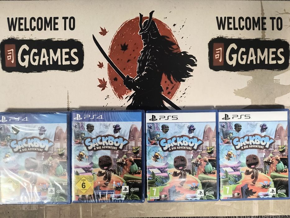 Sackboy a Big Adventure PS4 PS5 Playstation 4 5
