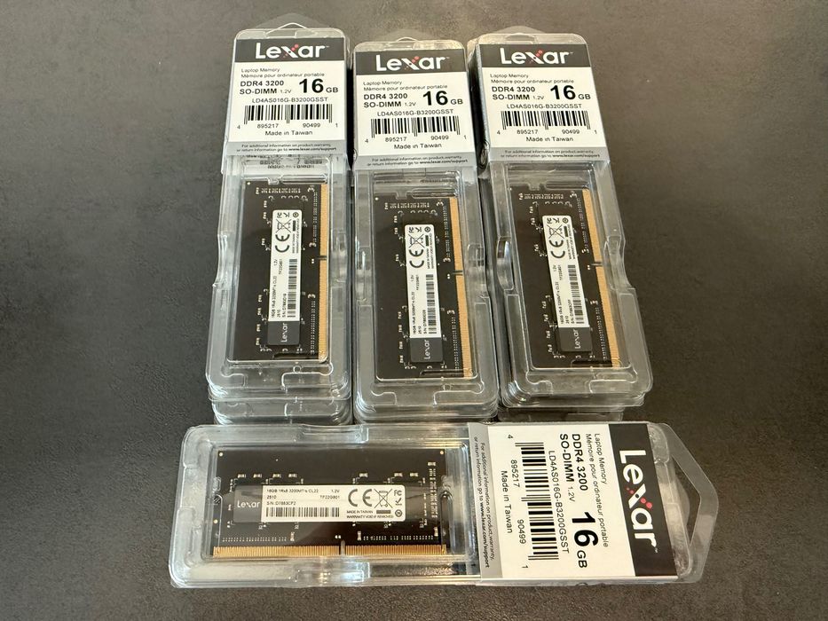 DDR4 1X16GB Lexar 3200 So-dimm Lexar Noi