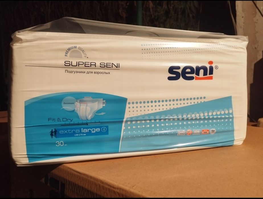 Памперсы Super Seni 4XL -40 упаковок