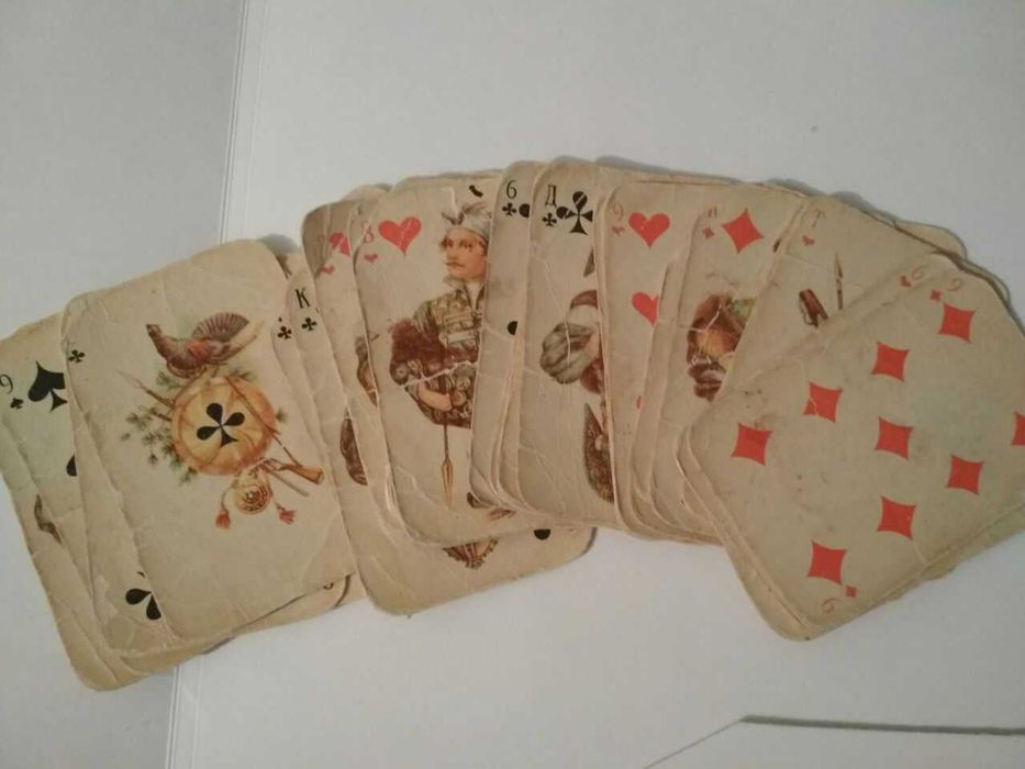 раритетная колода карт "Русский стиль"  36