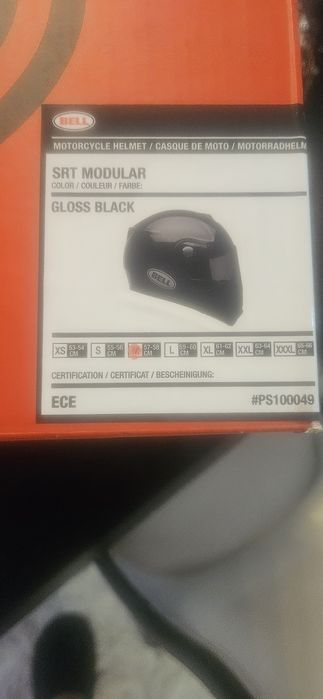 Cască moto Bell SRT modular solid