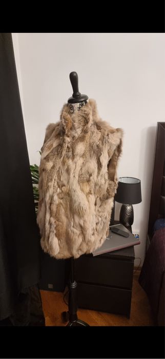 Vesta din blana naturala
