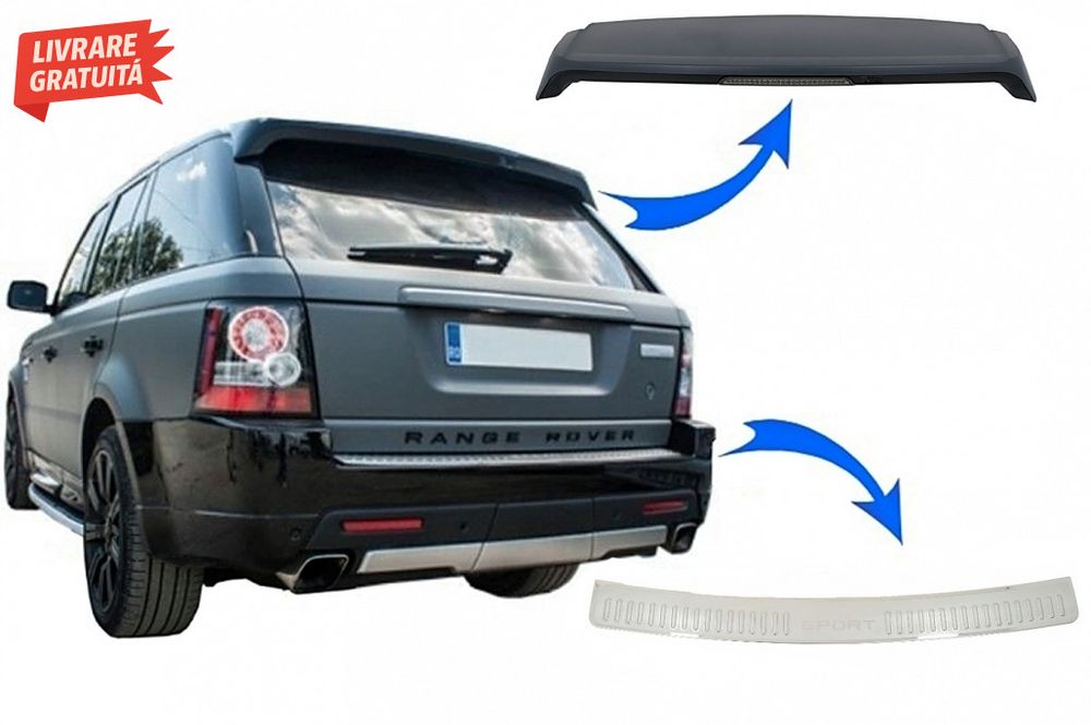 Eleron Luneta cu Protectie Bara Spate Land Range Rover Sport Facelift