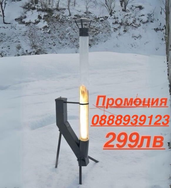 Ракетна пелетна печка - ефективна и икономична !!!