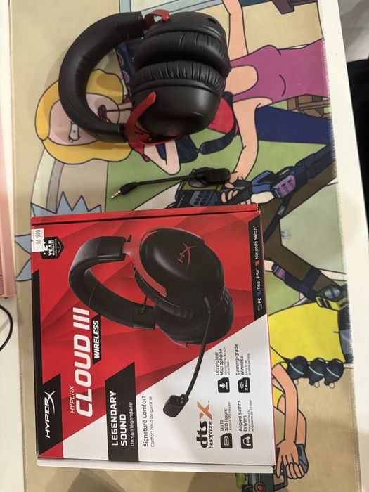 HyperX Cloud III Wireless — игровая гарнитура