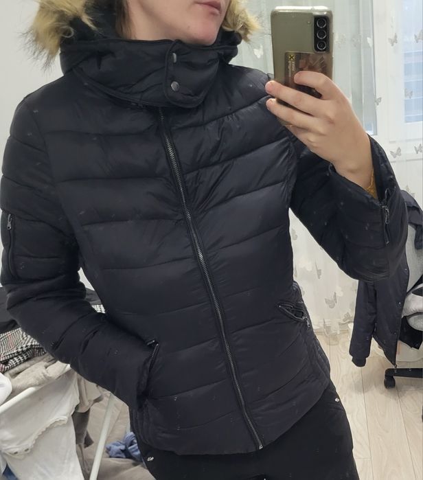 Geaca neagra calda !!