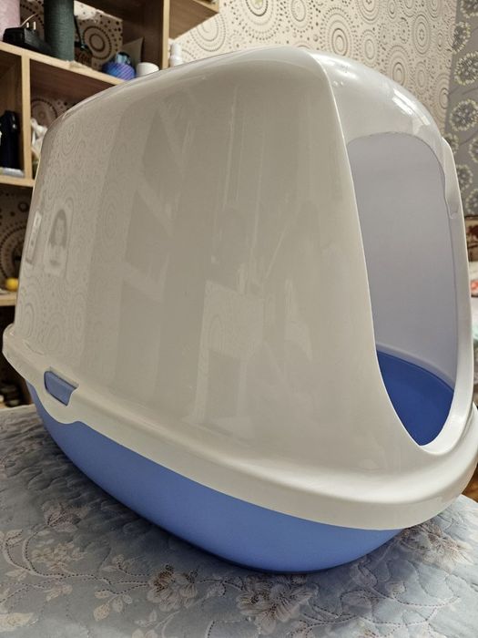 Кошачий лоток, закрытый