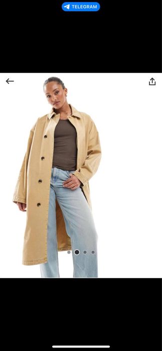Тренч бренда asos