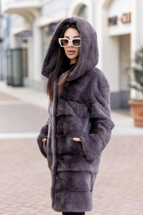 Шуба норковая трансформер