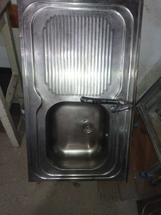 мивка хром Силистра 100 х 60