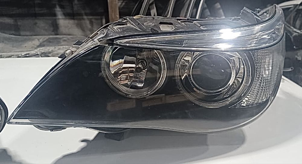 Фары БМВ Е60 до рестайлинг.