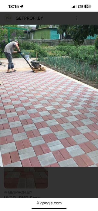 Укладка Брусчатки