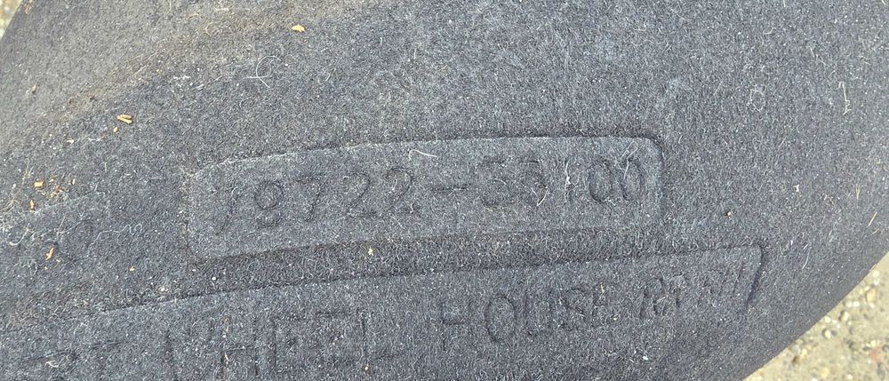 Carenaj roata dreapta fata SsangYong Tivoli X 150 2016 / 2017 2018 / 2019 2020