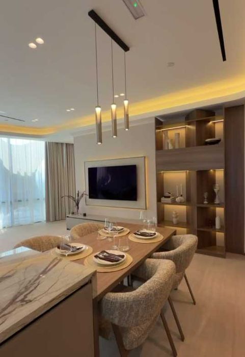 Апартаменти с 1 спалня, напълно обзаведени Jumeirah Garden, Дубай, ОАЕ