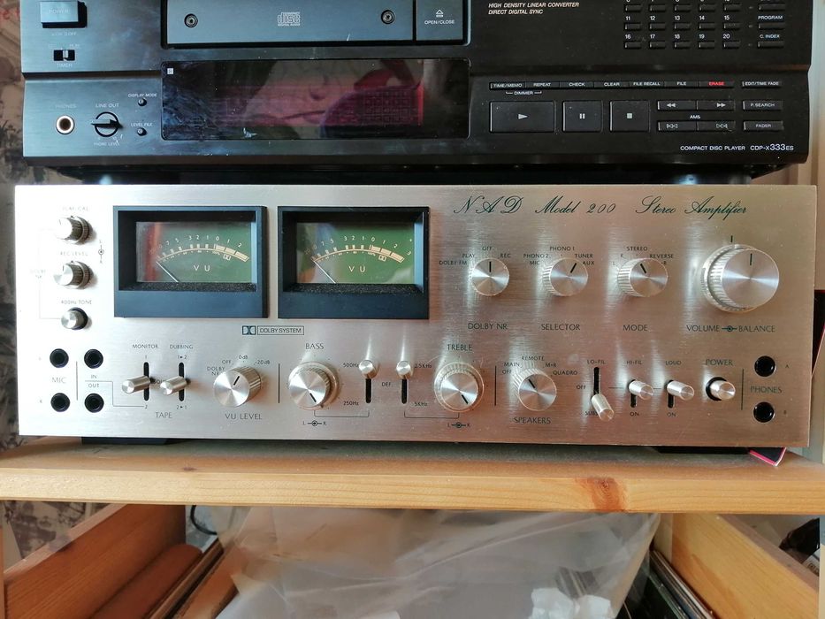усилвател NAD Model 200 с уникални екстри, СПЕШНО + ПОДАРЪК!!!