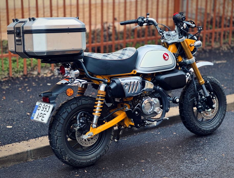 Honda Monkey 125 2025 (model JB03, 5speed) - 1300km, ca noua, garantie