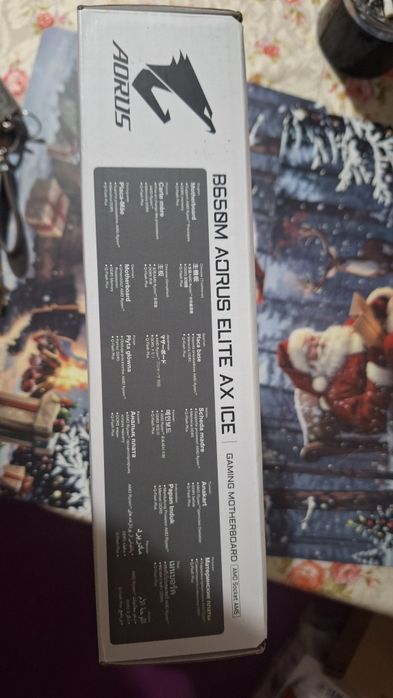 Placa de baza GIGABYTE B650M AORUS STtealtH ICE, AM5, DDR5, Wi-Fi BT