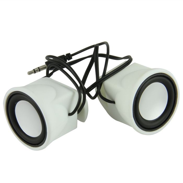 Vând boxe audio stereo compacte, perfecte pentru birou sau călătorii.