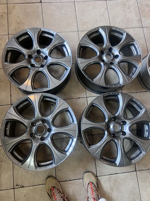 Jante q7/ touareg 5x130 r20 - gun metal - 1500 lei