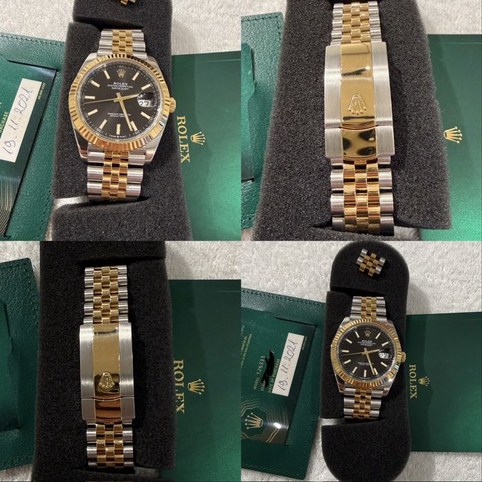Rolex Datejust 41mm  18k Yellow Gold  Full set
