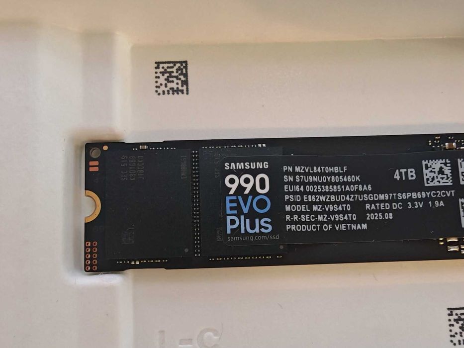 Диск SSD Samsung 990 EVO Plus 4TB M.2 2280 NVMe