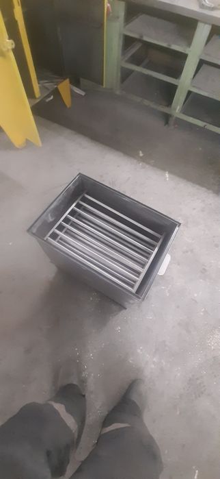 Коптильня 3 яруса, на углях